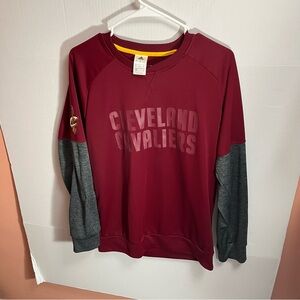 adidas cleveland cavaliers Sweatshirt Mens Medium